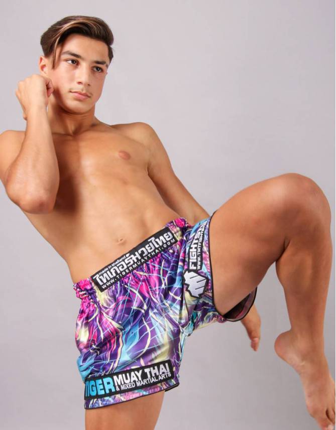 MT Shorts Funky Tiger Multicolor