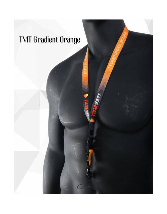 Lanyard TMT Gradient Orange