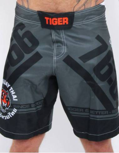 MMA Shorts - "76-66" - Dark Grey