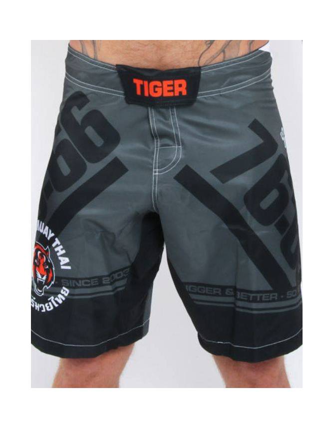 MMA Shorts - "76-66" - Dark Grey