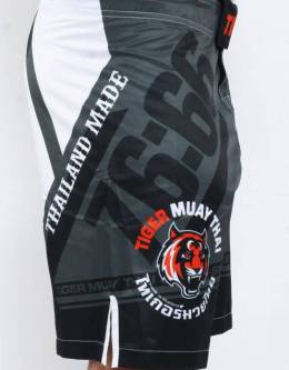 MMA Shorts - "76-66" - Dark Grey