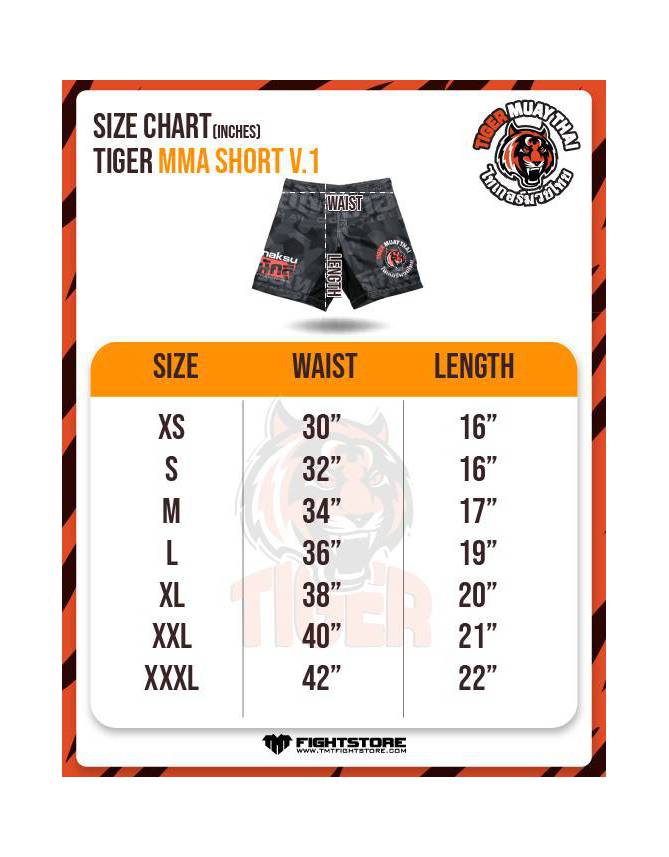 MMA Shorts - "76-66" - Dark Grey