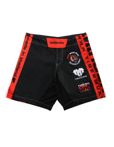 MMA Shorts - "Thai Writing '23" - Black