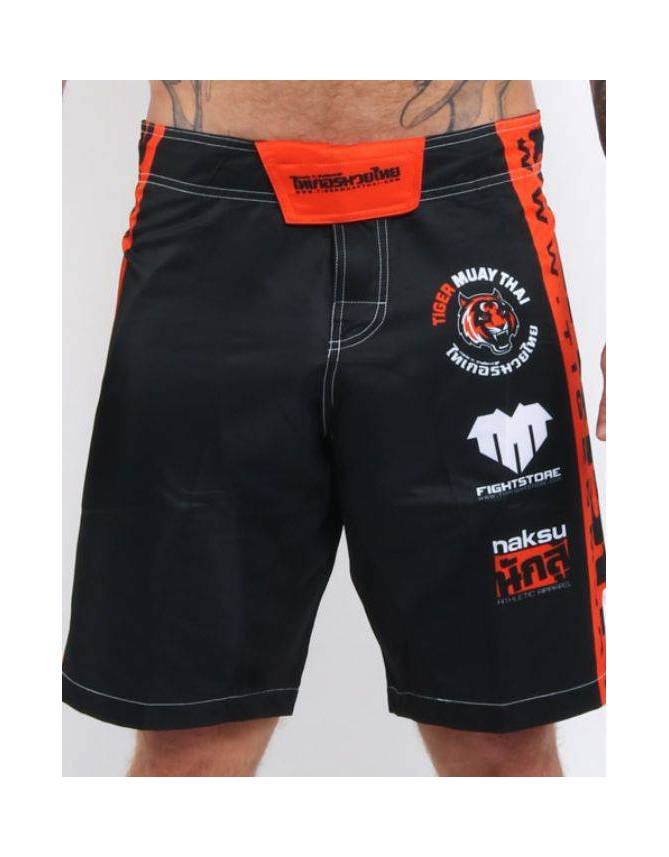 MMA Shorts - "Thai Writing '23" - Black