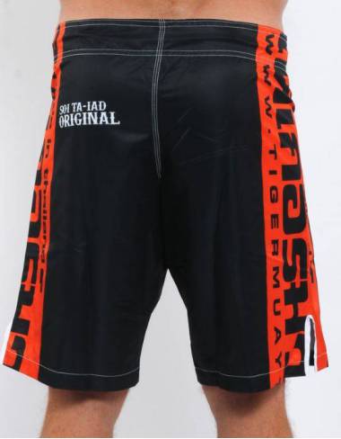 MMA Shorts - "Thai Writing '23" - Black