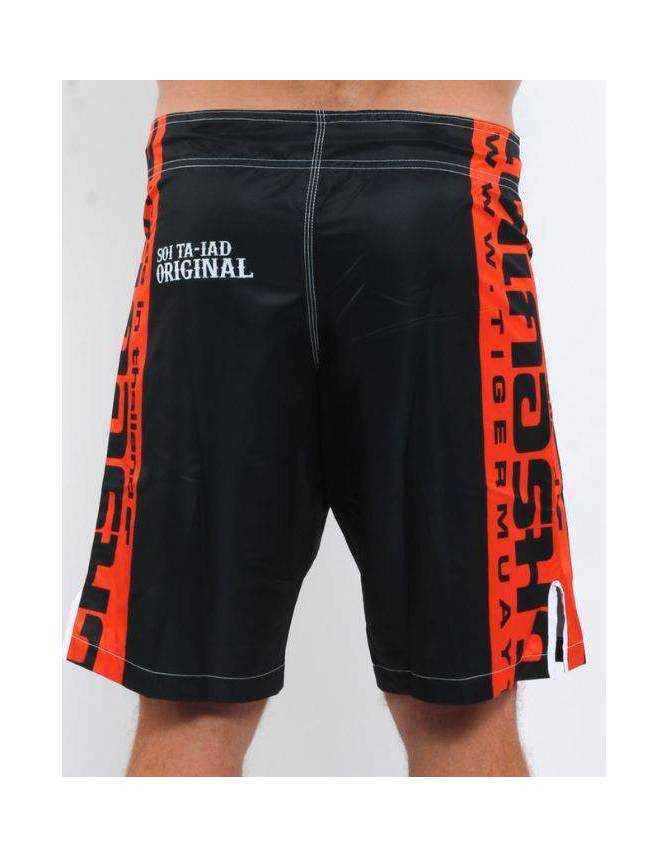 MMA Shorts - "Thai Writing '23" - Black