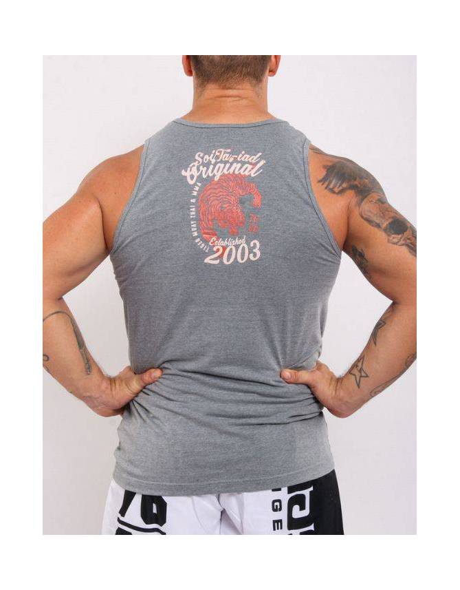 Singlet Vintage Tiger GREY