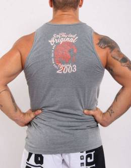 Singlet Vintage Tiger GREY