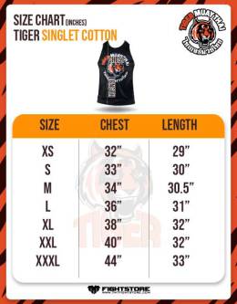 Singlet Vintage Tiger GREY