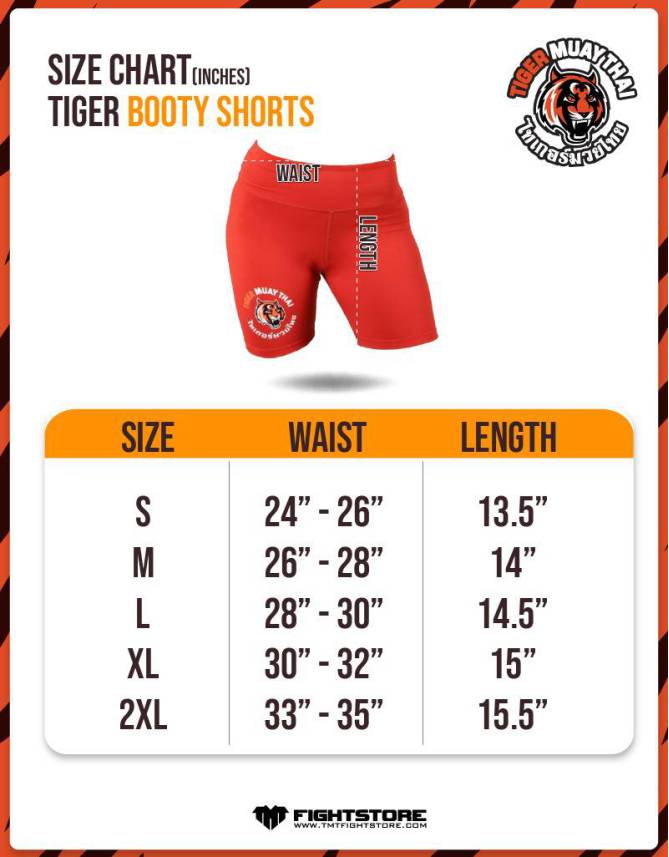 Booty Shorts 2023 Orange