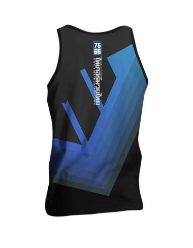 Singlet TMT Gradient Ocean Blue