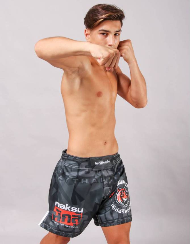 MMA Shorts V2. CAMO Black 2023