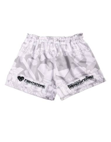 MMA Shorts V2. CAMO White 2023