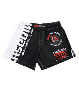 MMA Shorts V2. 50/50 Blk/W 2023