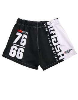 MMA Shorts V2. 50/50 Blk/W 2023