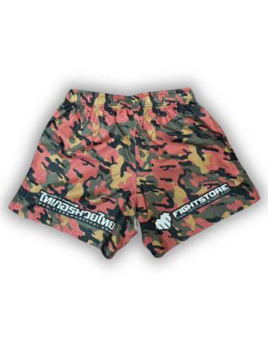 Tiger Gym Shorts Camo Copper