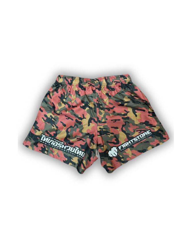 Tiger Gym Shorts Camo Copper