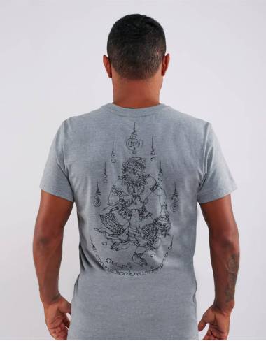 Shirt Monkey King Light Gray