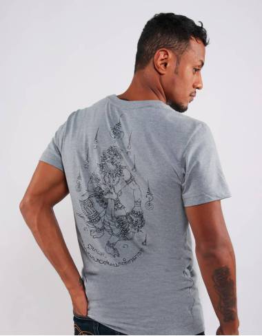 Shirt Monkey King Light Gray