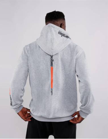 Hoodie Big Logo Grey