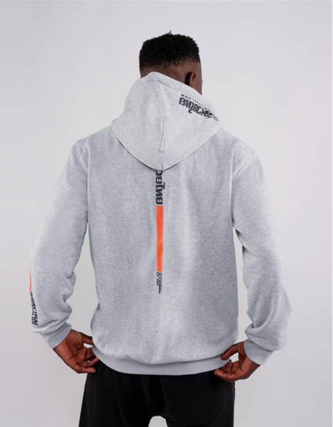 Hoodie Big Logo Grey