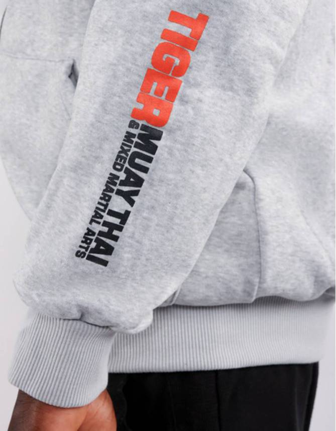 Hoodie Big Logo Grey