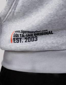 Hoodie Big Logo Grey