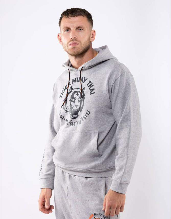 Hoodies Tiger Original Grey