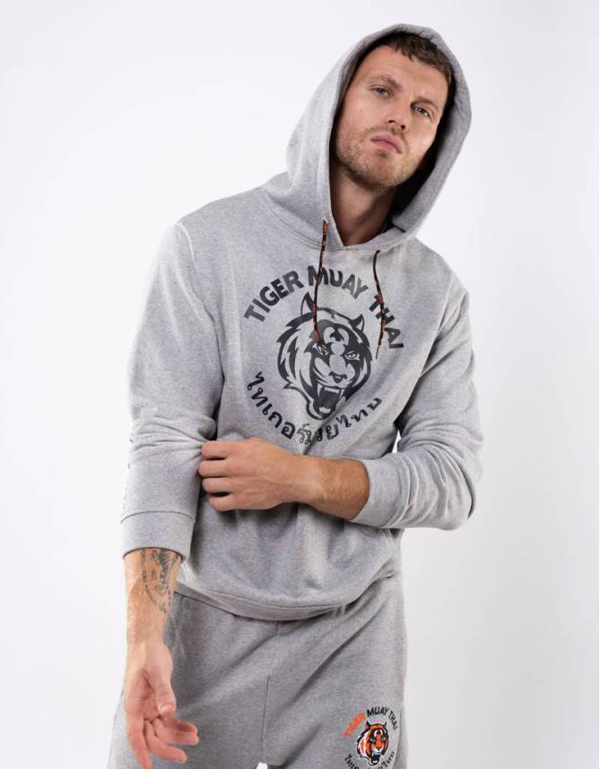 Hoodies Tiger Original Grey