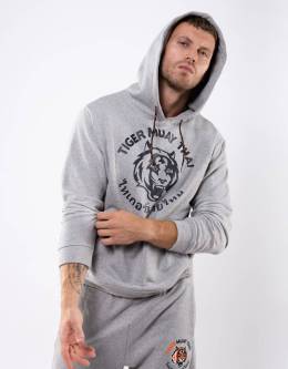 Hoodies Tiger Original Grey