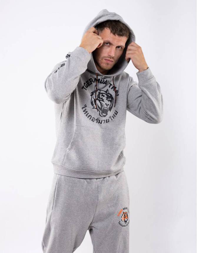 Hoodies Tiger Original Grey