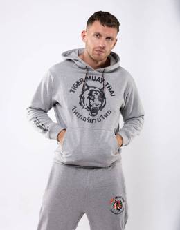 Hoodies Tiger Original Grey