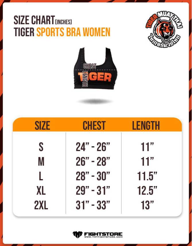 Sport Bra Tiger Multicolor