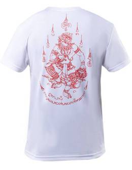 Shirt Red Monkey King WHITE