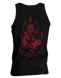 Singlet Red Monkey King Black