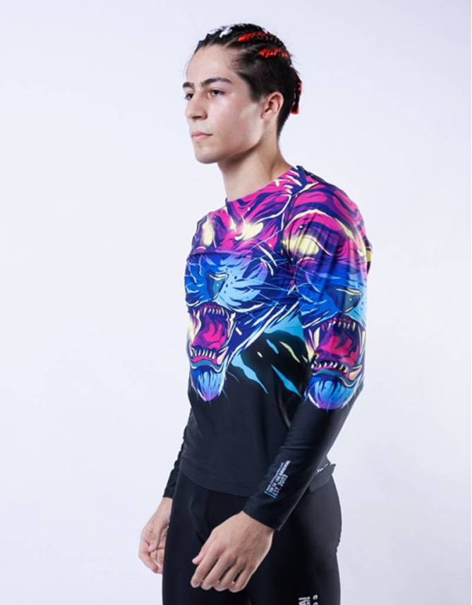 Rashguard LS Men Multicolor