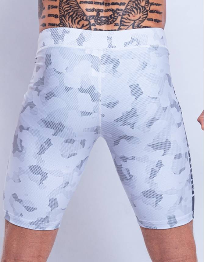 Compression men CAMO White