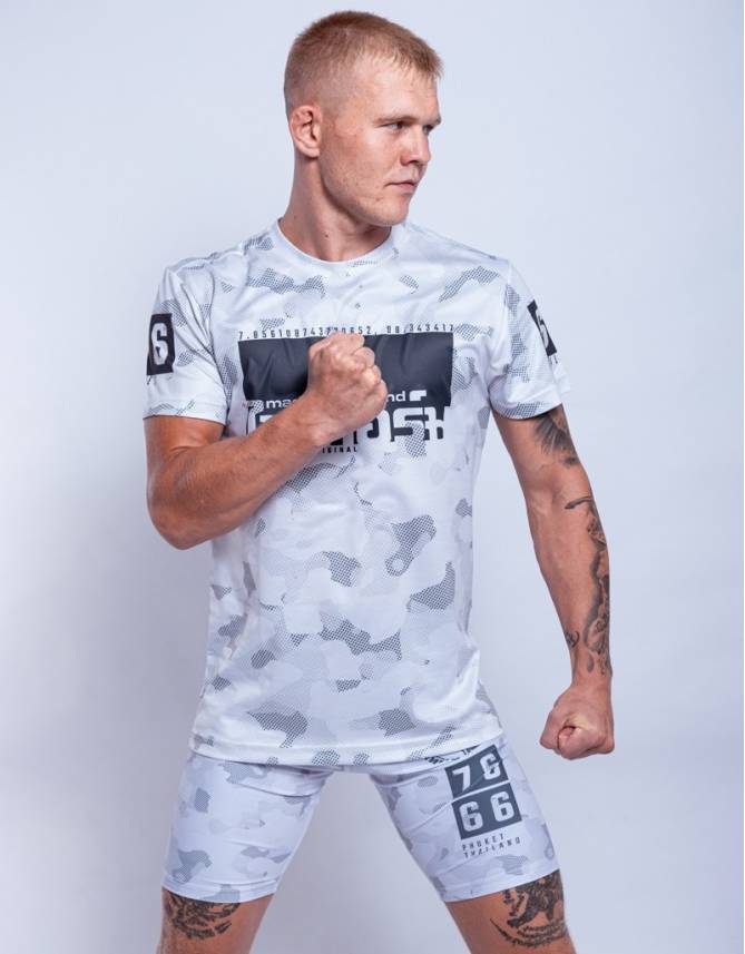 Compression men CAMO White