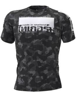 Rashguard Short Sleeve Camo Black