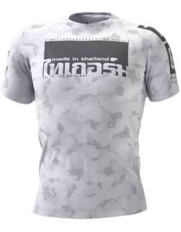 Rashguard Short Sleeve Camo White