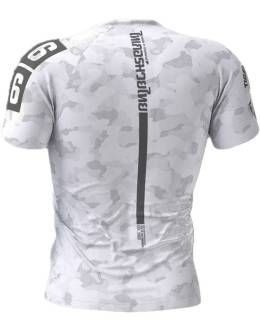 Rashguard Short Sleeve Camo White