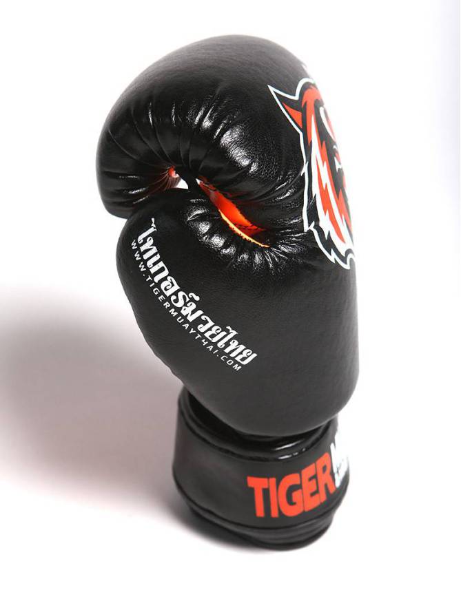 Gloves - Muay Thai - "Signature" - Black & Orange