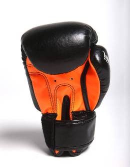 Gloves - Muay Thai - "Signature" - Black & Orange