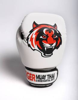 Kids Gloves - Muay Thai - "Signature" - White