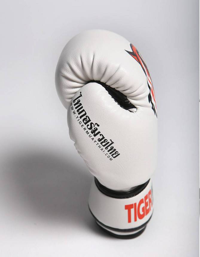 Kids Gloves - Muay Thai - "Signature" - White