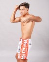 MMA Shorts - "Thai Writing '23" V2 - White