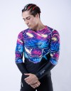 Rashguard LS Men Multicolor